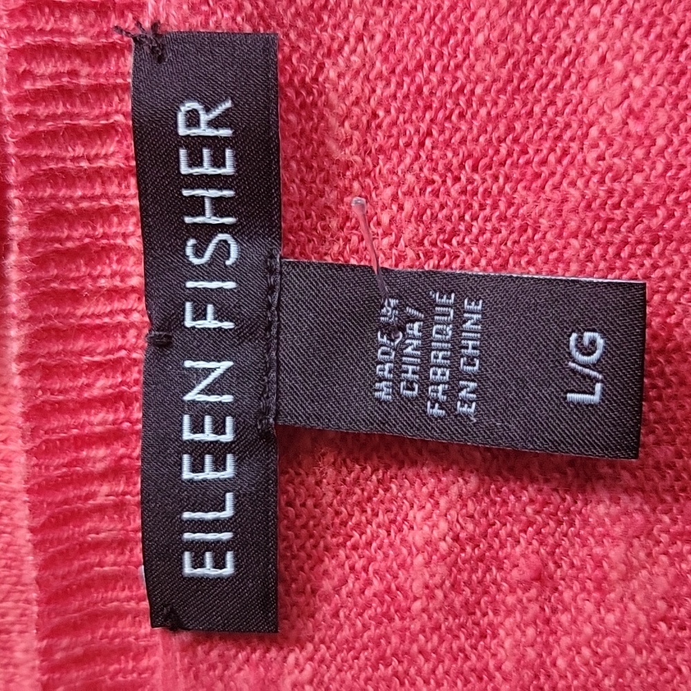 Eileen Fisher Flora Organic Linen and Cotton Blend Top - Picture 5 of 10